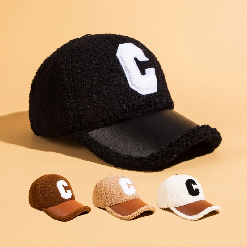 Women's Minimalist Letter Embroidery Curved Eaves Baseball Cap