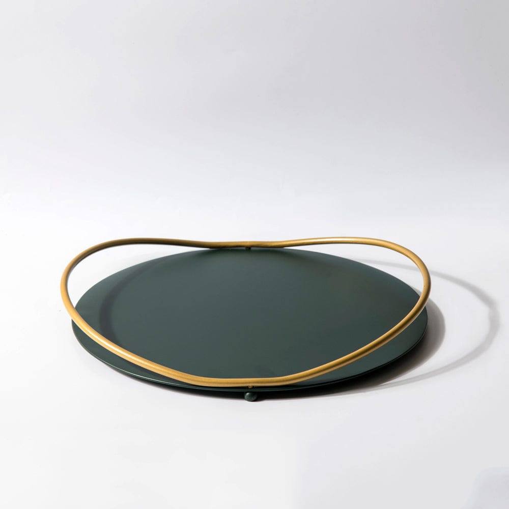 Cadence Vanity Tray - Bottle Green