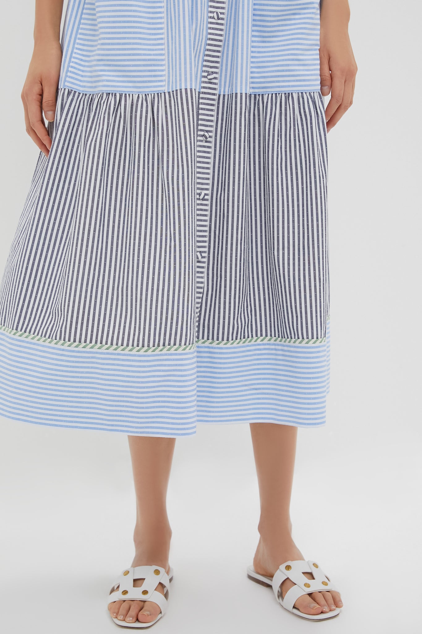 Croquet Stripe Sarah Dress