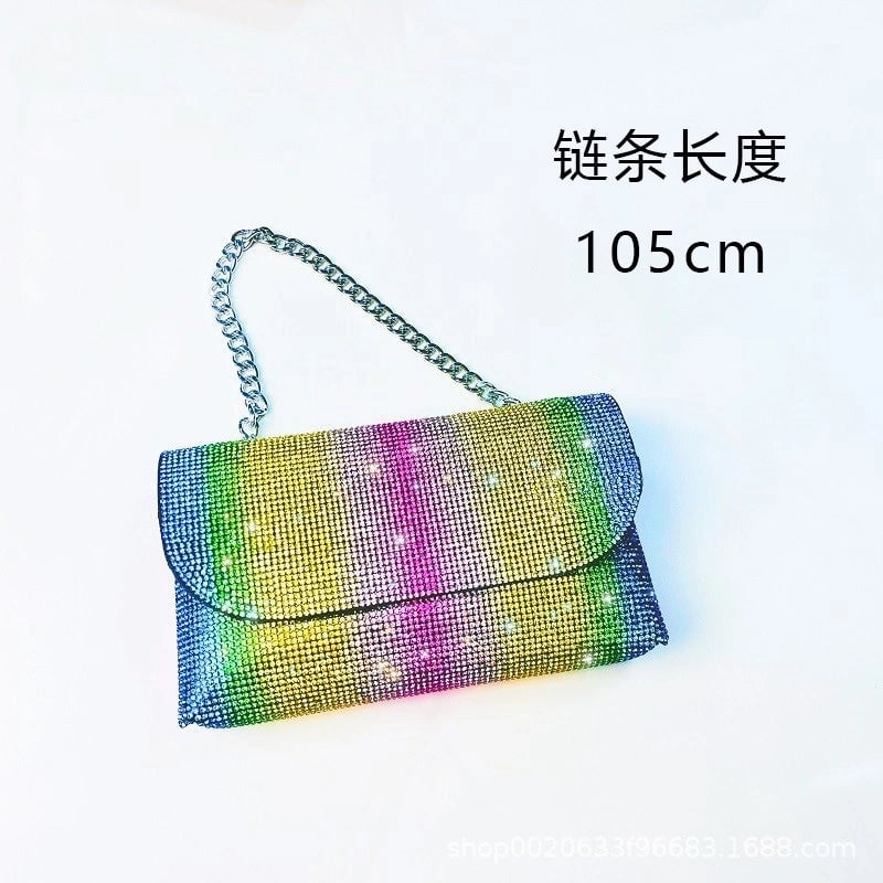 Women's Mini Autumn Rhinestone Fashion Shoulder Bag