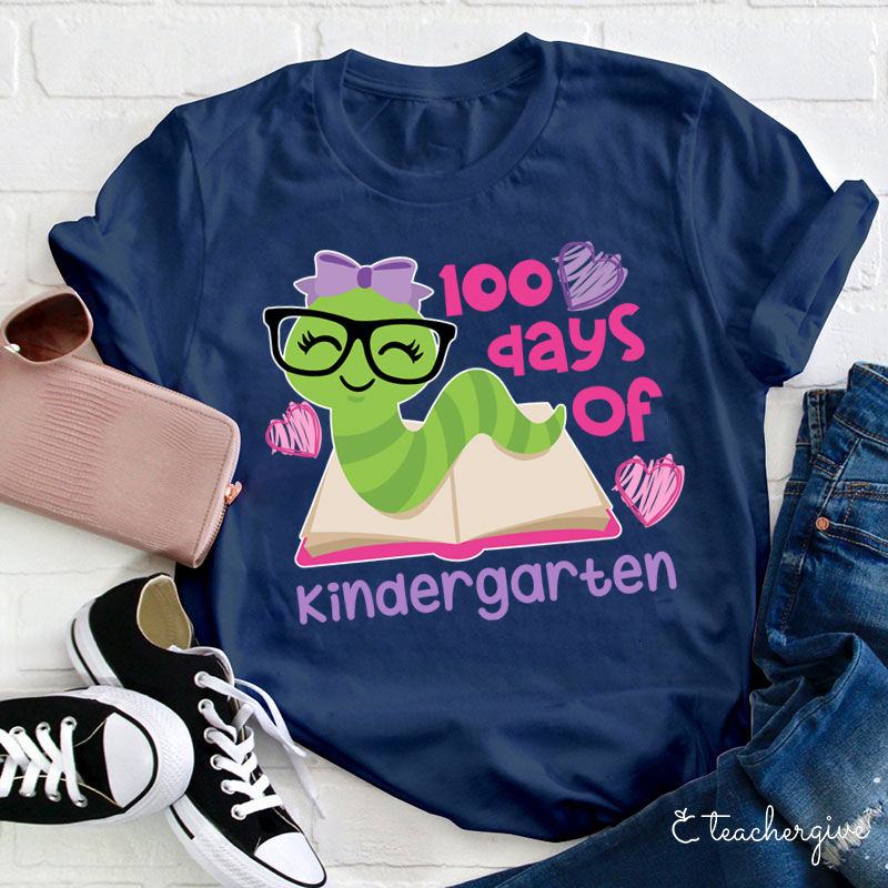 Personalized 100 Days Of Teach Teacher T-Shirt