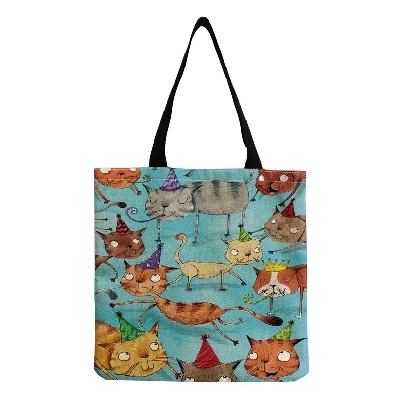 Women's Fashion Cat Shopping Bags