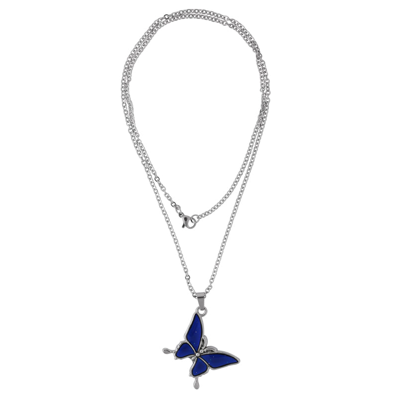 Butterfly Necklace KF81432