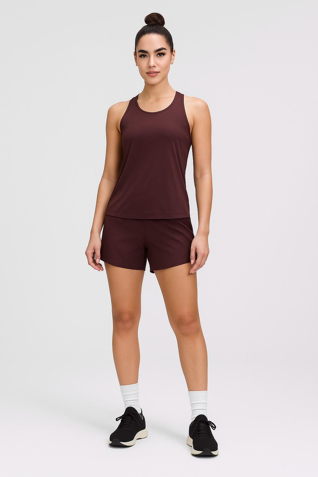 Quick Dry Sports Shorts With Elastic