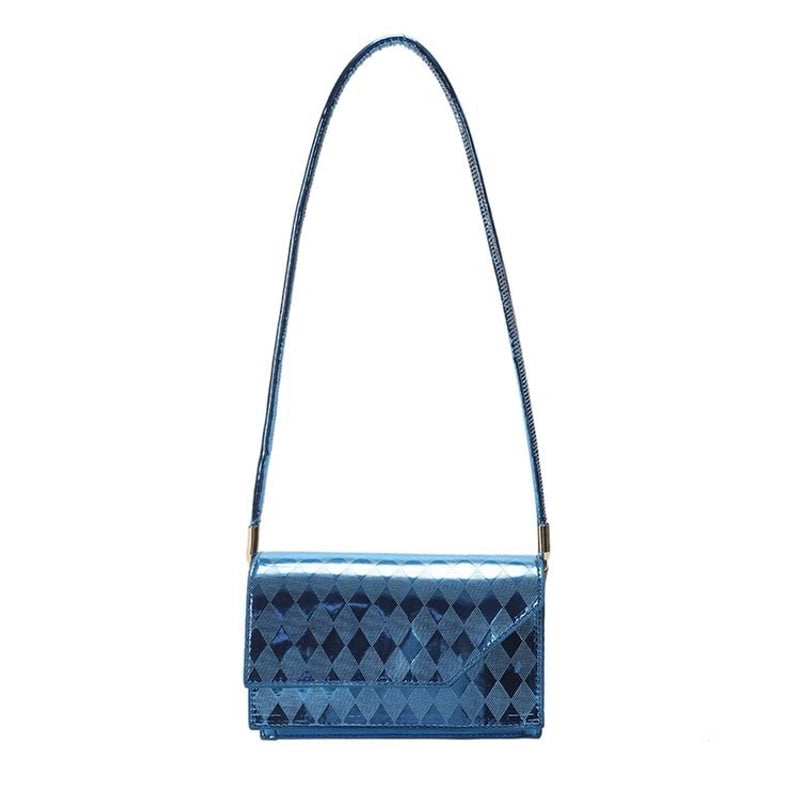 Women's Medium Pu Leather Solid Color Basic Flip Cover Square Bag