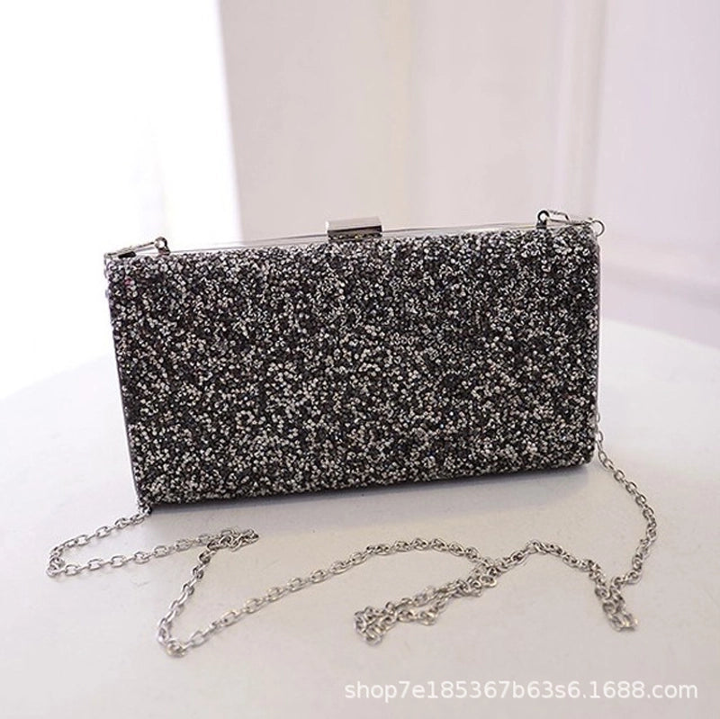 Silk Solid Color Square Evening Bags