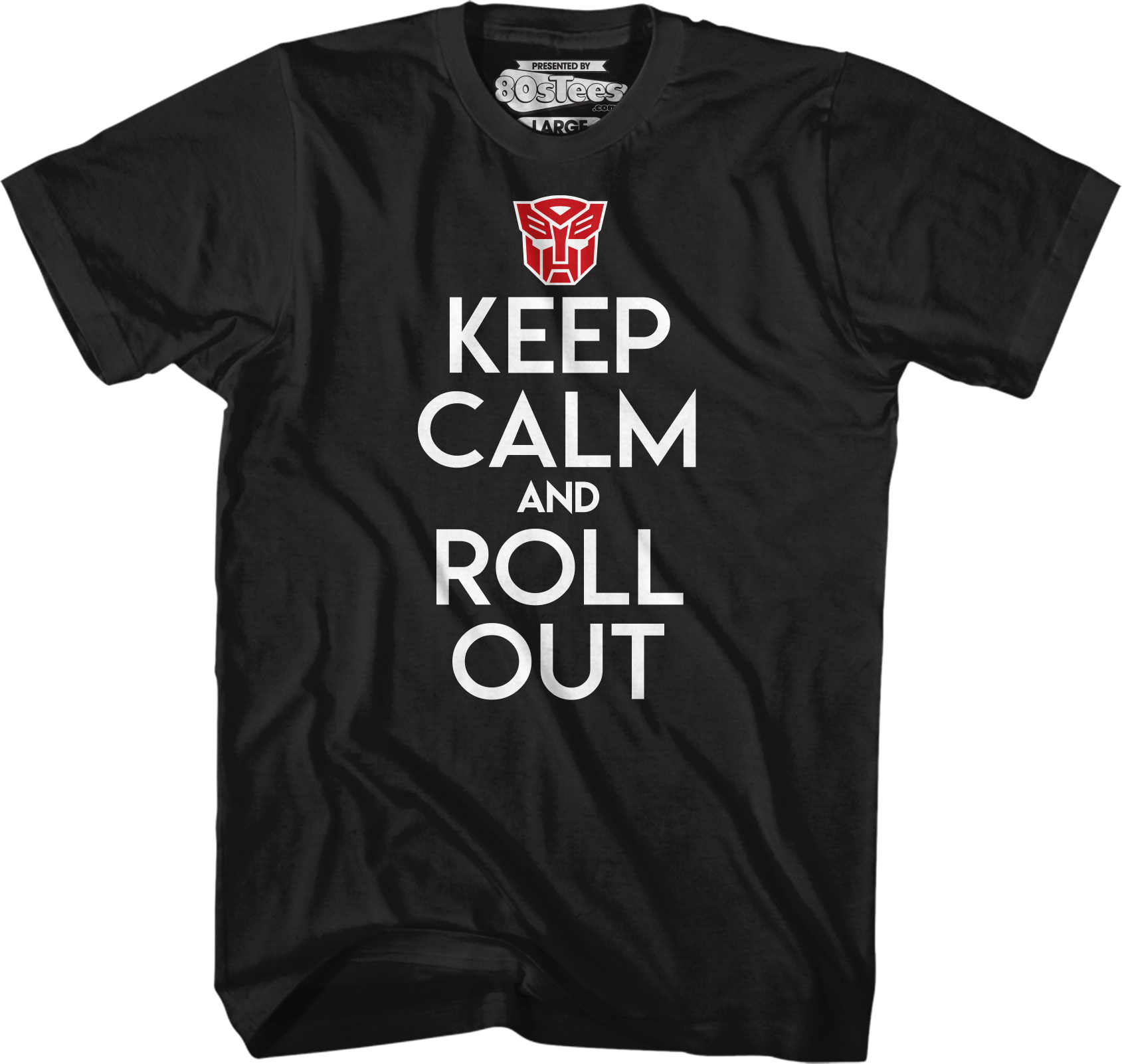 Autobots Keep Calm And Roll Out Transformers T-Shirt