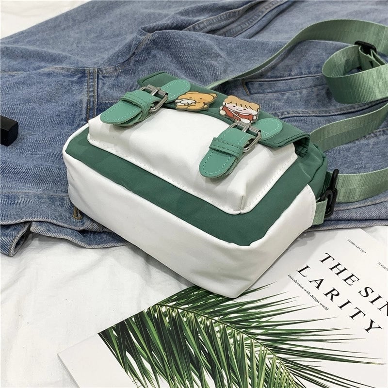 Women's Small All Seasons Oxford Cloth Streetwear Shoulder Bag