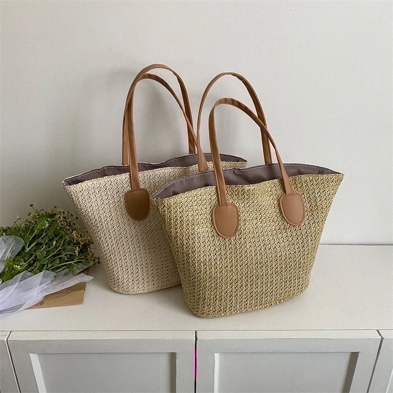 Women's All Seasons Straw Streetwear Straw Bag