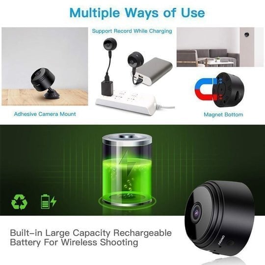 (🌷Autumn Sale-47% OFF) 1080p Magnetic WiFi Mini Camera