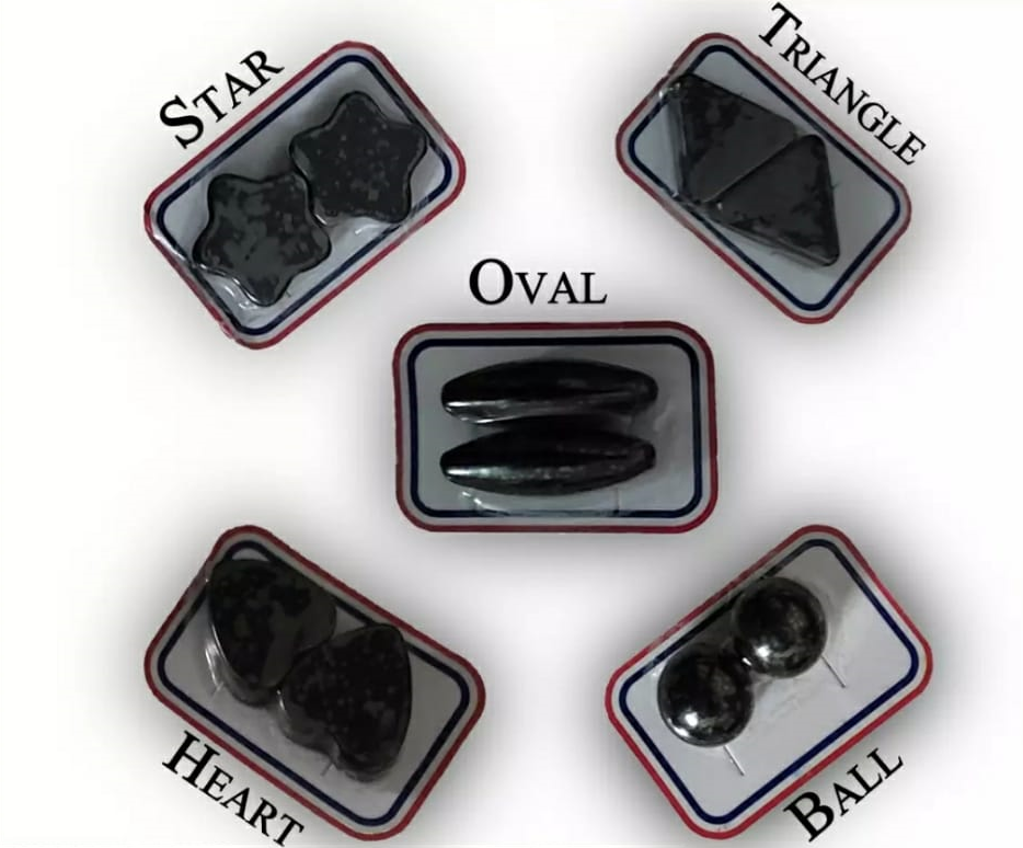 Pack of 2-Pcs 2-Sets Of Buzzing Magnets - Random Shapes