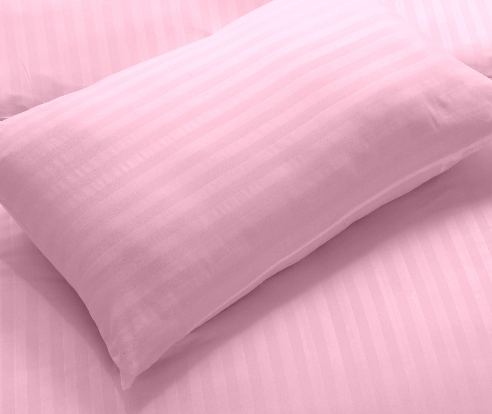 Pink Stripe-Bed Sheet Set