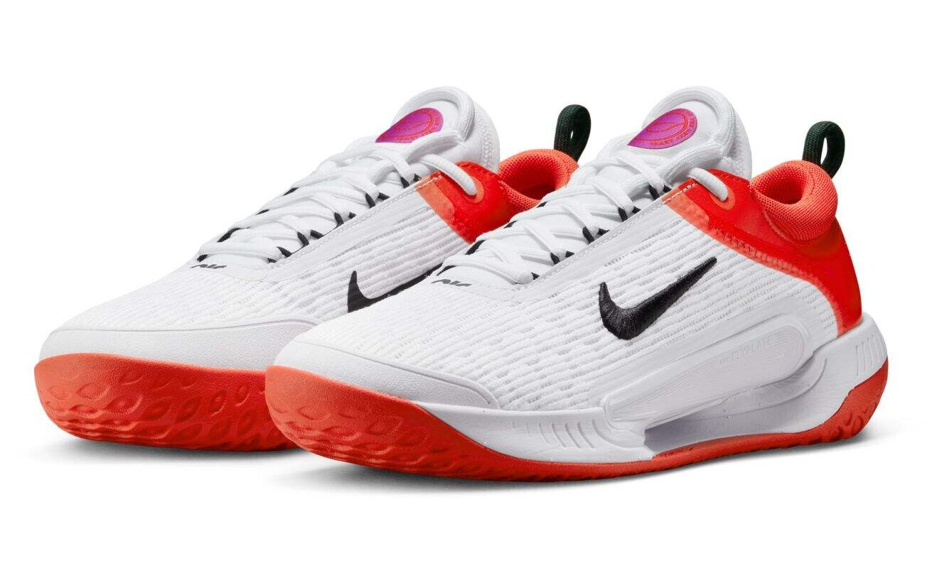 Zapatos de hombre Nike Zoom Court NXT HC - blanco rojo