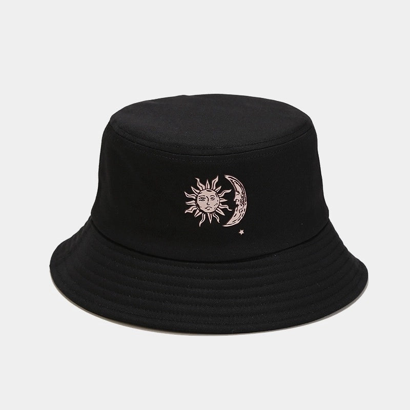 Unisex Commute Sun Flat Eaves Bucket Hat