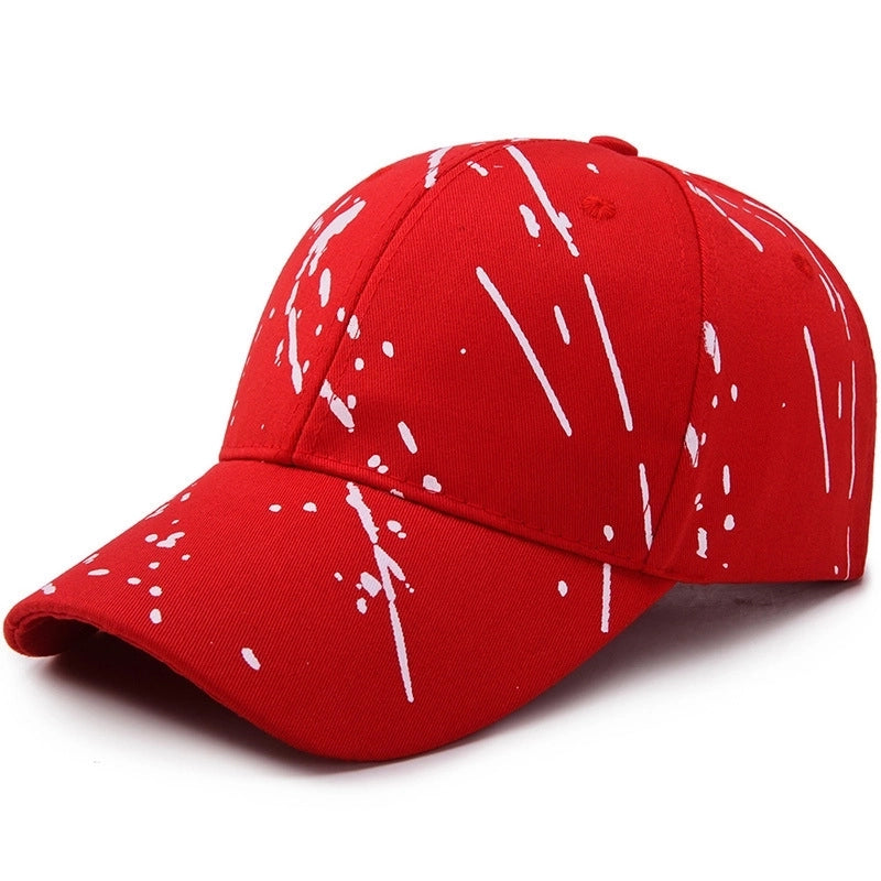 Unisex Hip-hop Retro Streetwear Graffiti Curved Eaves Baseball Cap