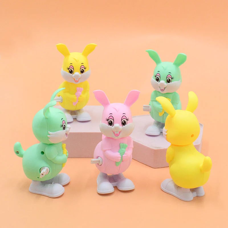 Easter Rabbit Wind up Toys--5 pcs (random color)