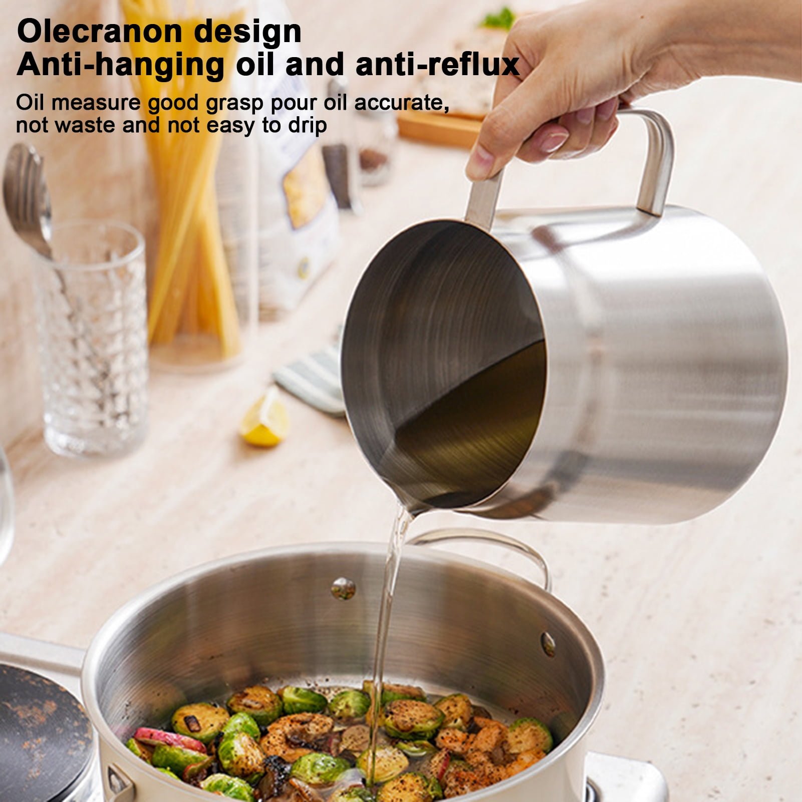 🍟2-in-1 304 Stainless Steel Multifunctional Oil Strainer Pot