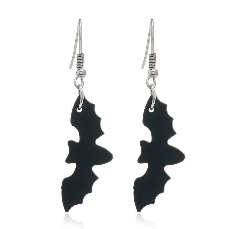 6 Pieces Gothic Cat Spider Alloy Women'S Drop Earrings 1 Pair