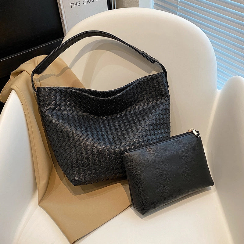 Women's Medium All Seasons Pu Leather Vintage Style Shoulder Bag