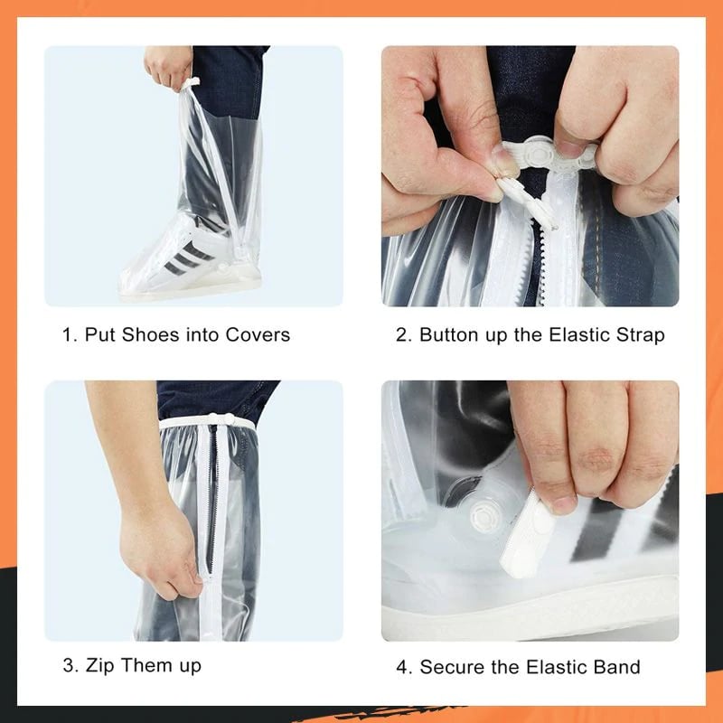 ⏰Promotion 49% OFF - Suitable for wide feet - ❤️All-Round Long Waterproof Boot Cover