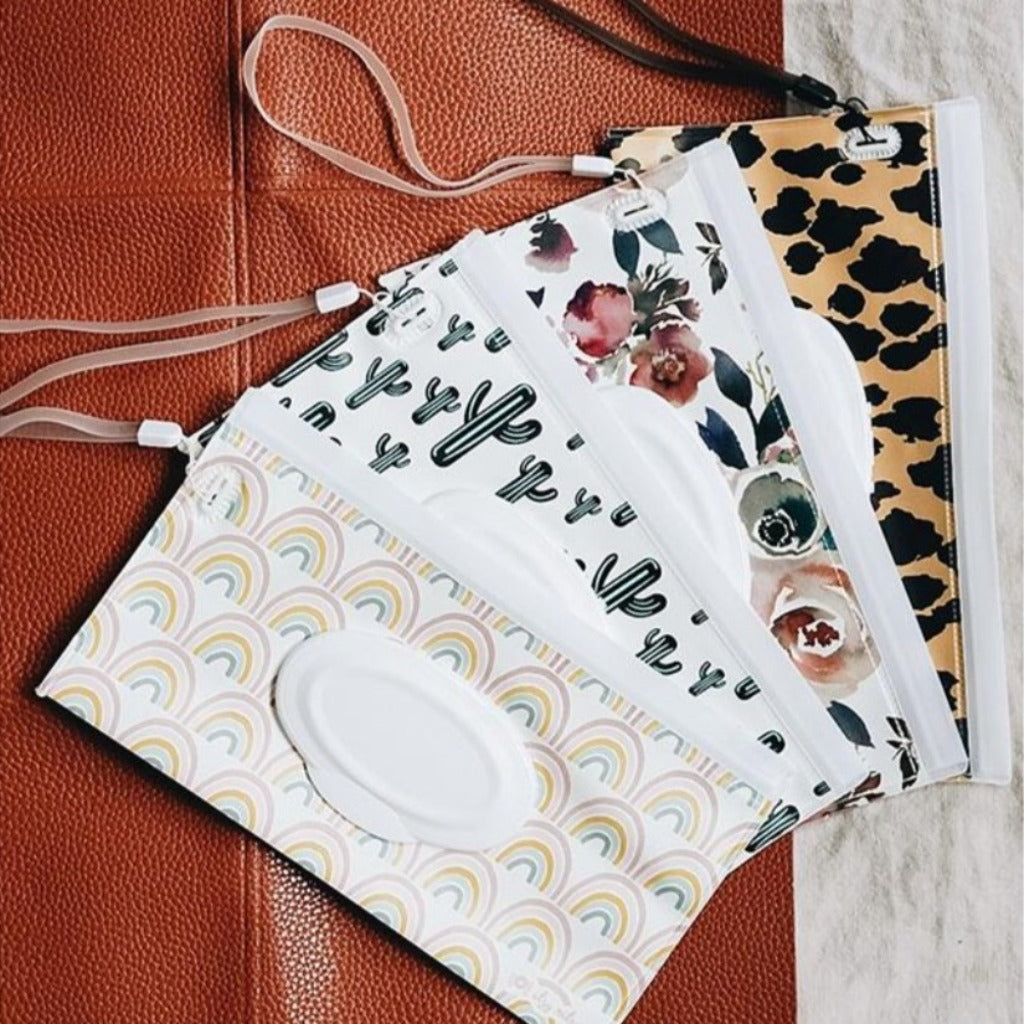 Take & Travel Pouch? Reusable Wipes Case