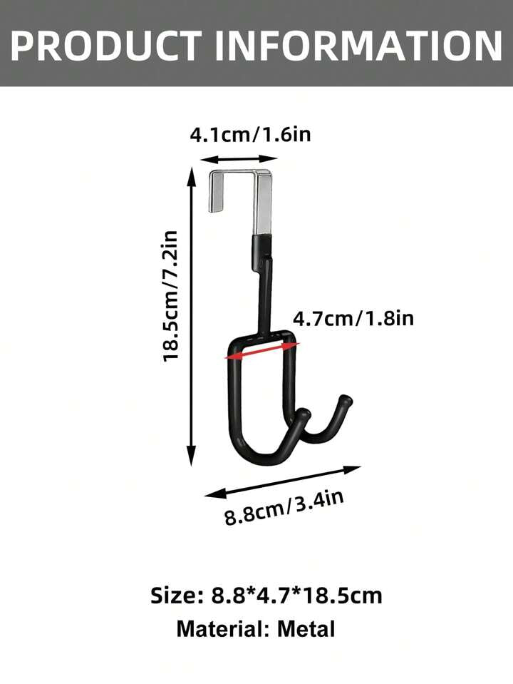 Double Door Hook Hanger (HEAVY DUTY QUALITY)