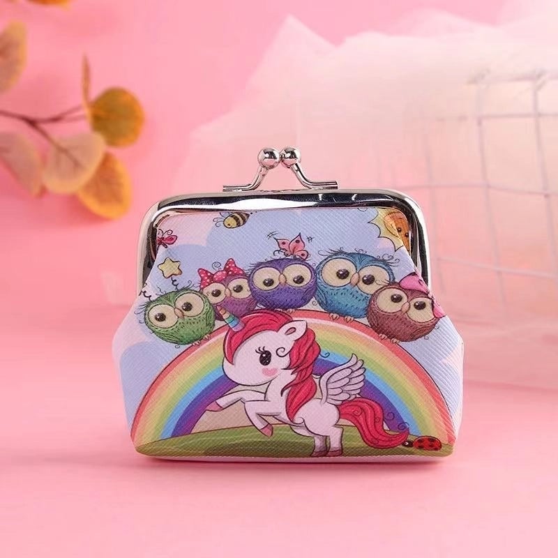 Women's Pvc Buckle Coin Purses