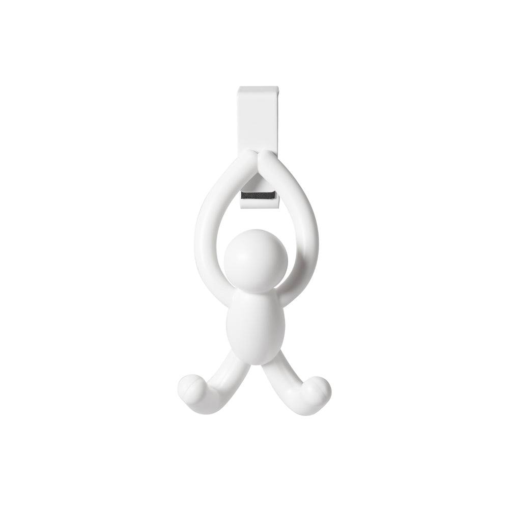 Buddy Over the Cabinet Hook. Set of 2 - White