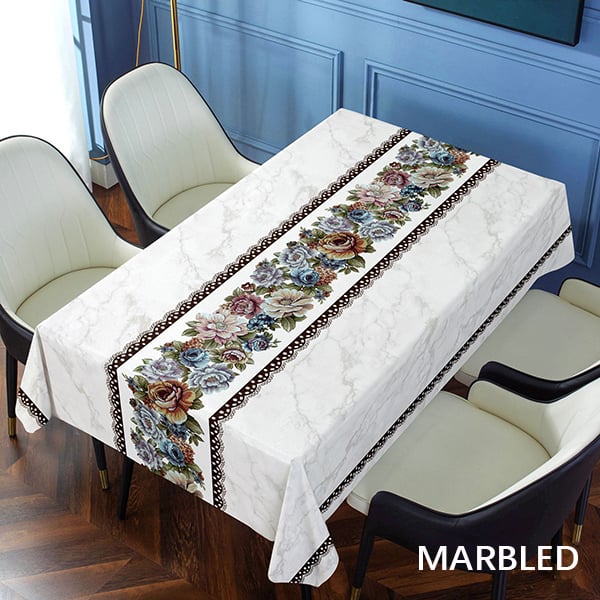 🔥Hot Selling🎁Waterproof and oil-proof embroidered tablecloth