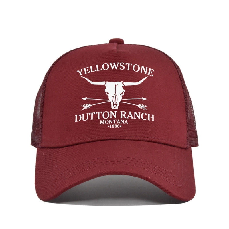 Unisex Minimalist Letter Color Block Solid Color Curved Eaves Baseball Cap