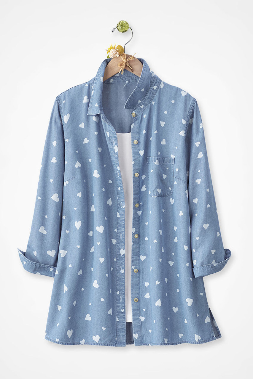 Scattered Hearts TENCEL™ Big Shirt