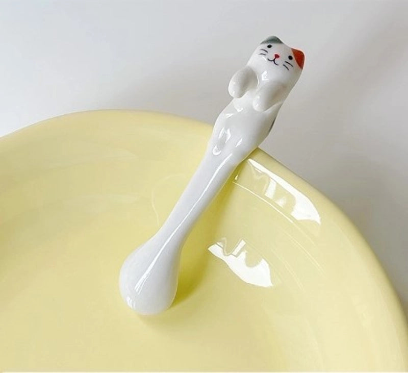 Cute Vacation Animal Ceramic Spoon 1 Piece