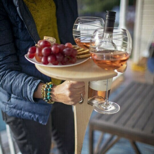 (🎁Father's Day Hot Sale💥 )Outdoor Folding Wine Table