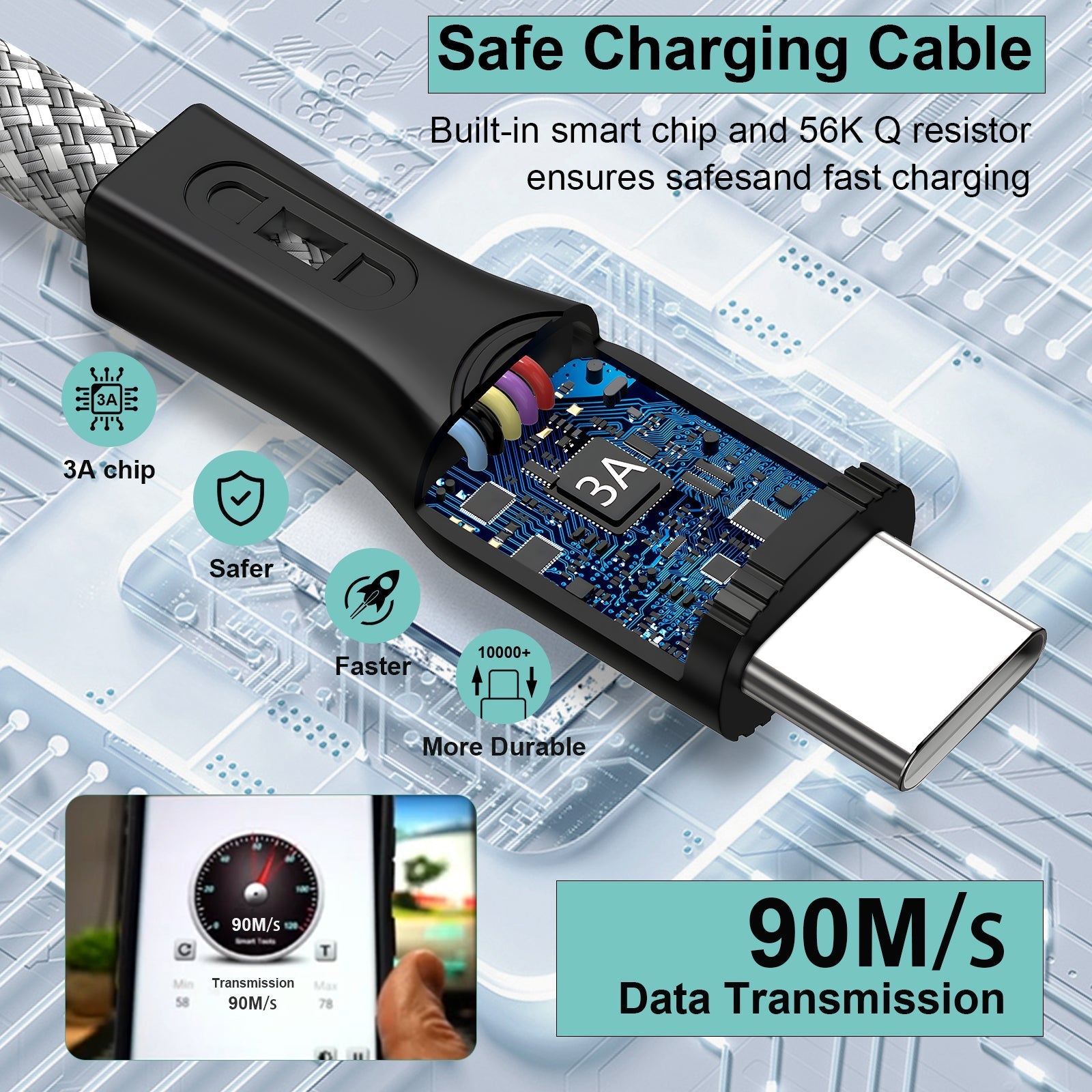 🔥Last Day Promotion 75% OFF🔥Tangle-Free Magnetic Charging Cable