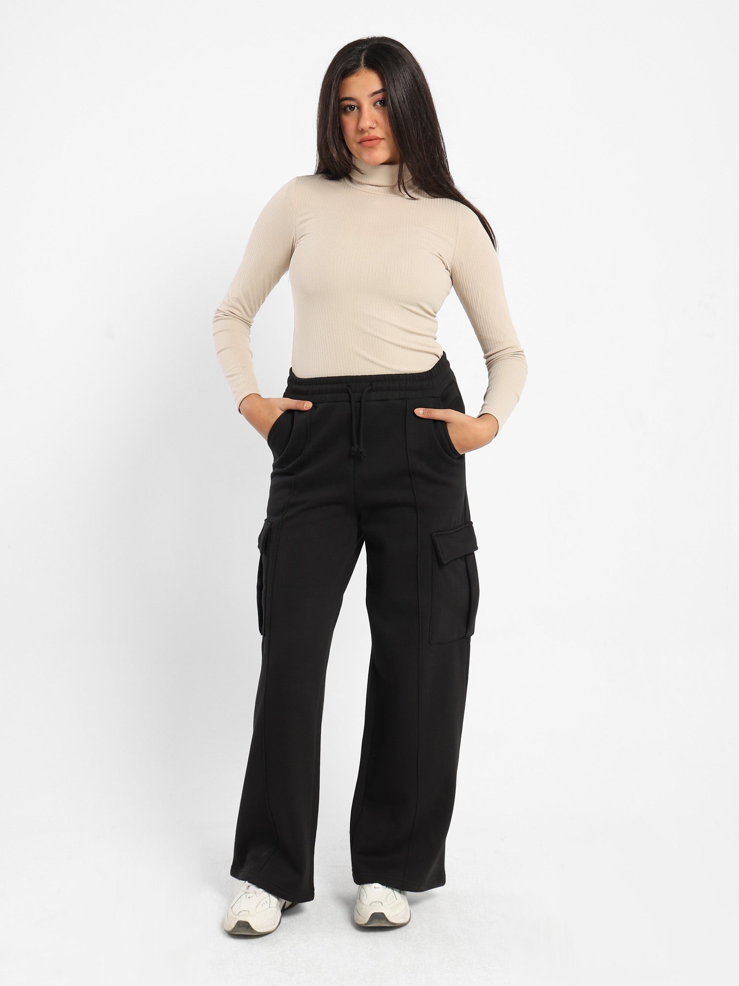 Turtle Neck Long Sleeves Top