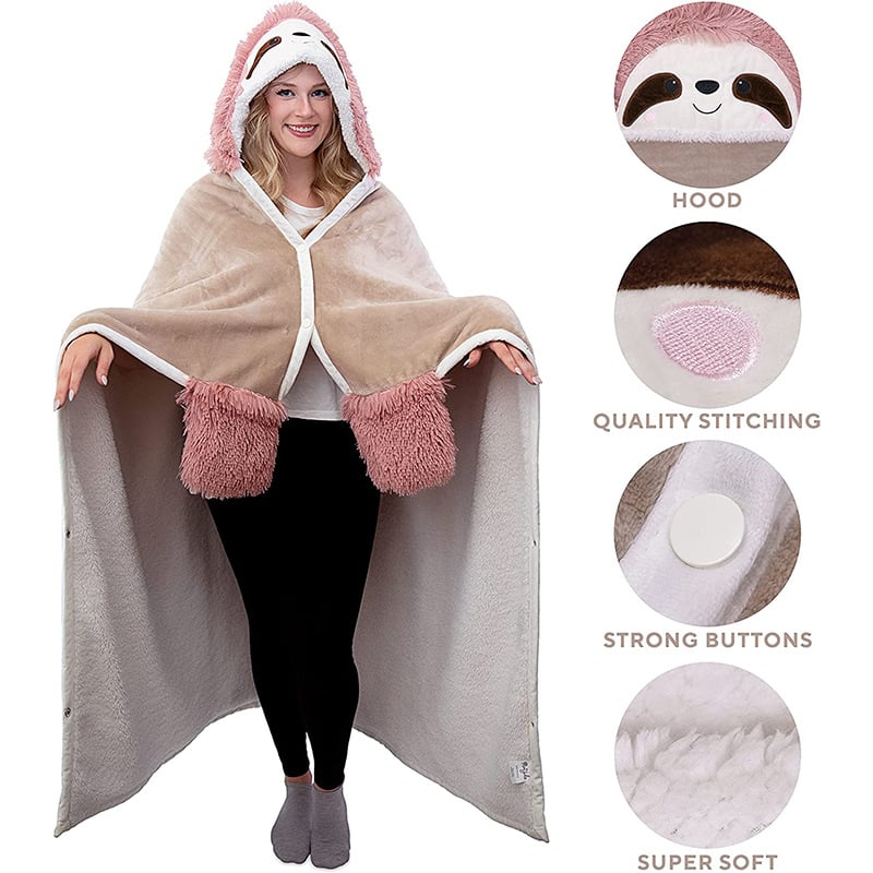 BUY 2 FREE SHIPPING🎉Wearable Hooded Blanket for Adults