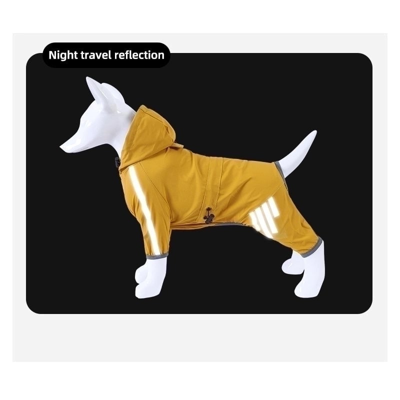 New Pullable Large. Medium And Small Dog Pet Rainy Day Out Clothes