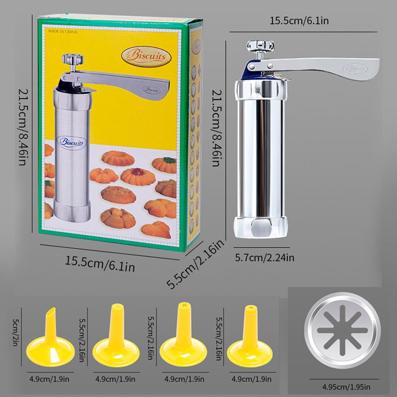 Upgrade Aluminum Cookie Maker Press Kit