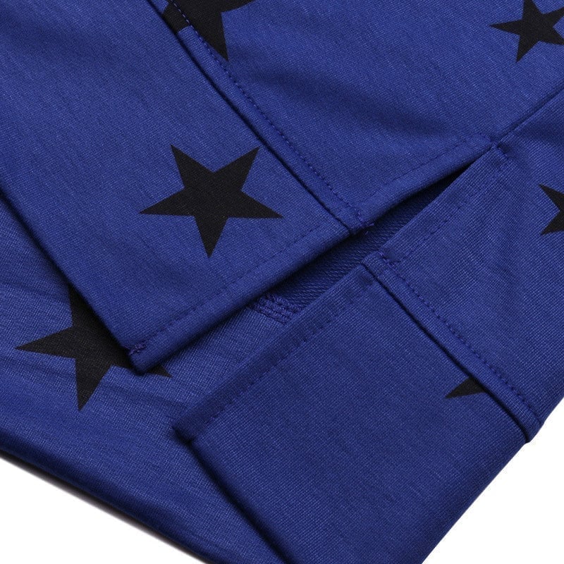 Oversized Long Sleeve Star T-Shirt