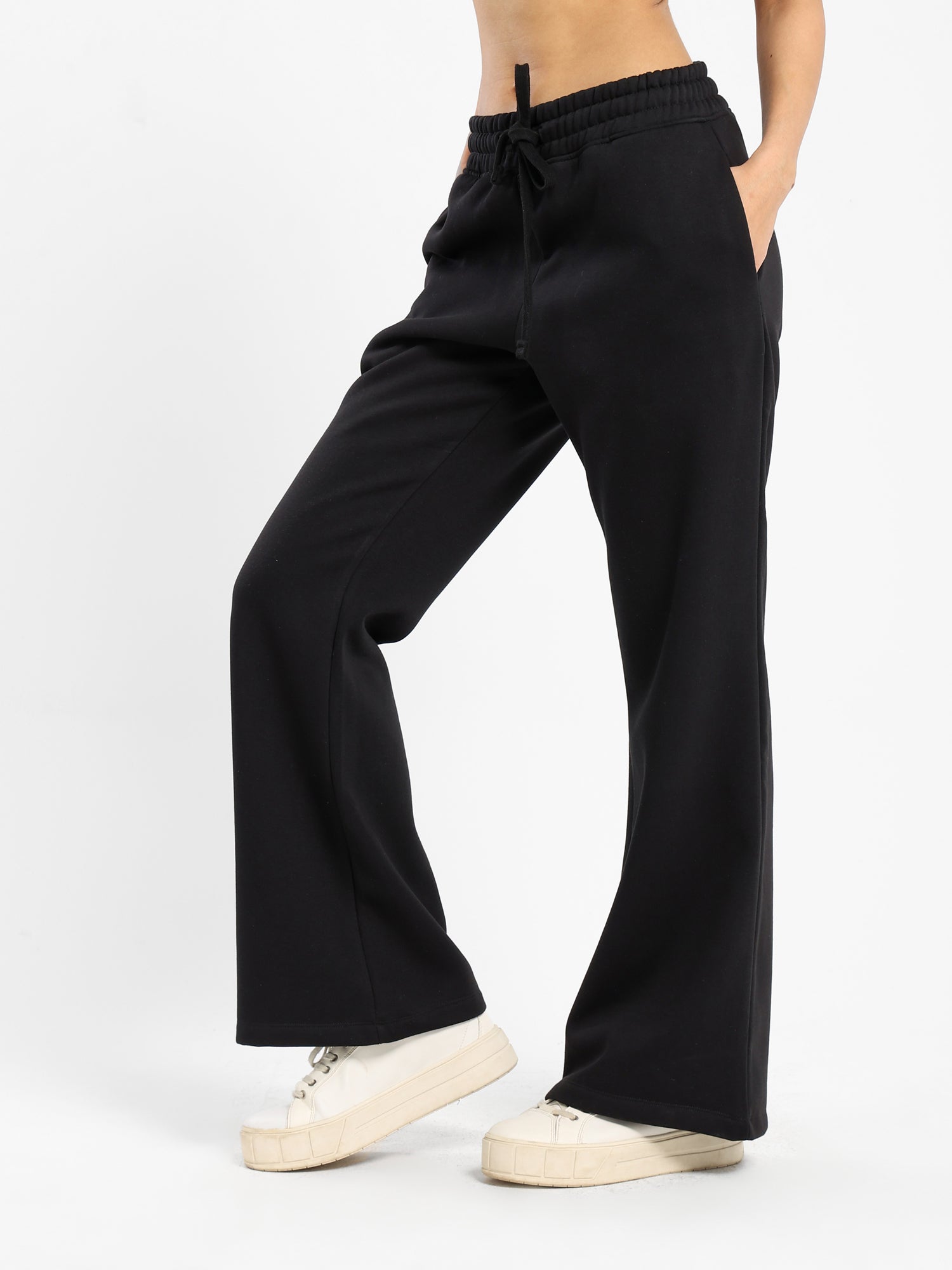 Flare Leg Basic Pants