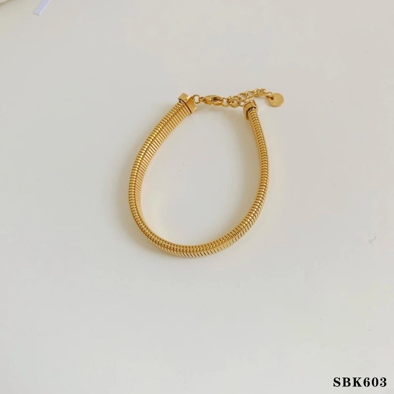 3 Pieces Casual Geometric Heart Shape 304 Stainless Steel 16K Gold Plated White Gold Plated Gold Plated Zircon Bracelets In Bulk