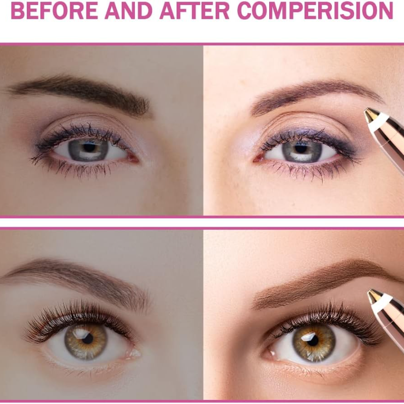 Eyebrow and Face Hair Remover . Rechargeable Hair Remover
