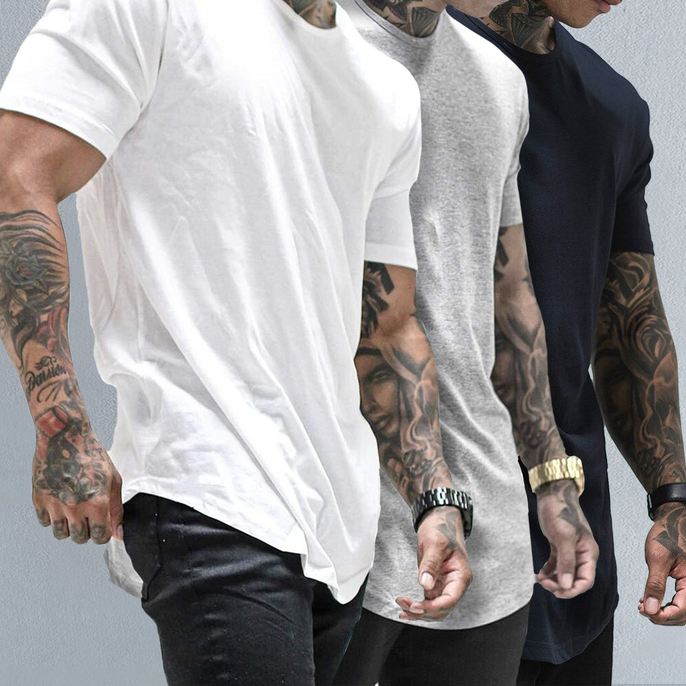 Ceron Round-Hem Shirt