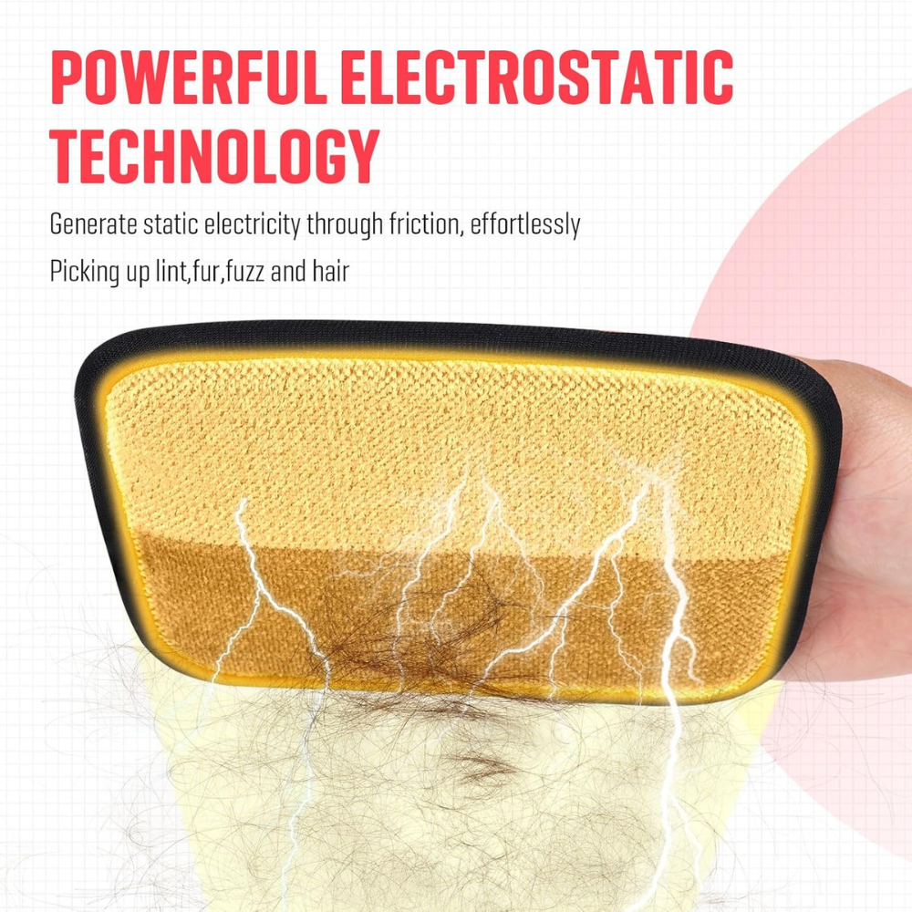 Reusable Electrostatic Pet Hair Remover Pad
