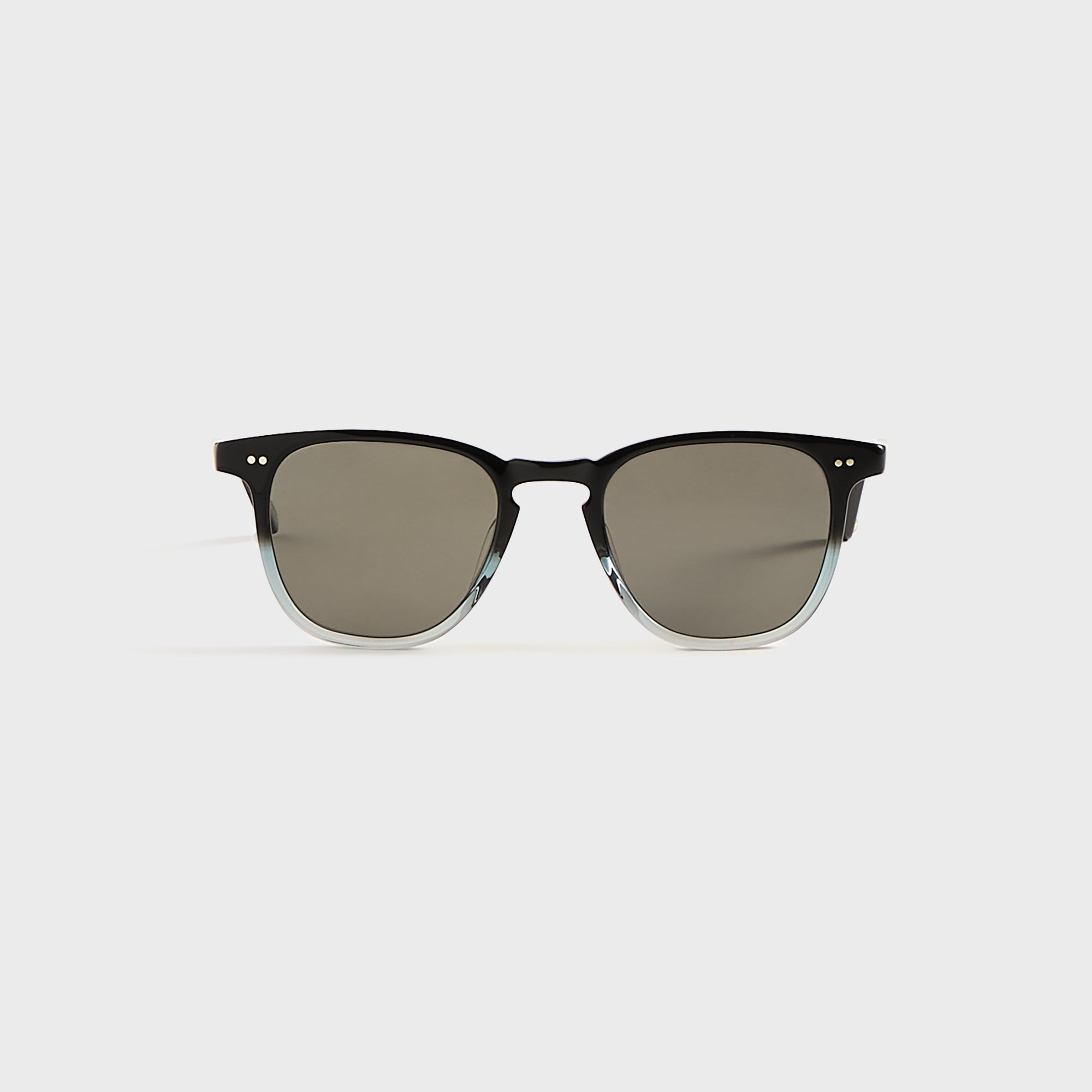 Garrett Leight Brooks Sunglasses - Graphite Fade / Semi Flat Pure Grey Polar