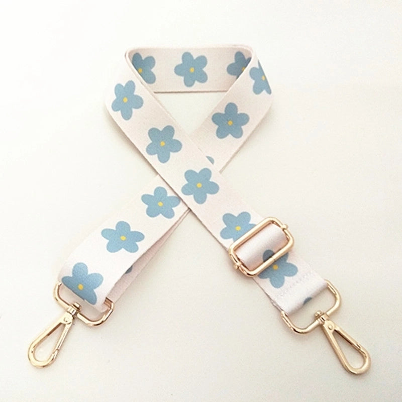 New Color Flower Long Shoulder Strap Bag Accessories Adjustable Bag Strap