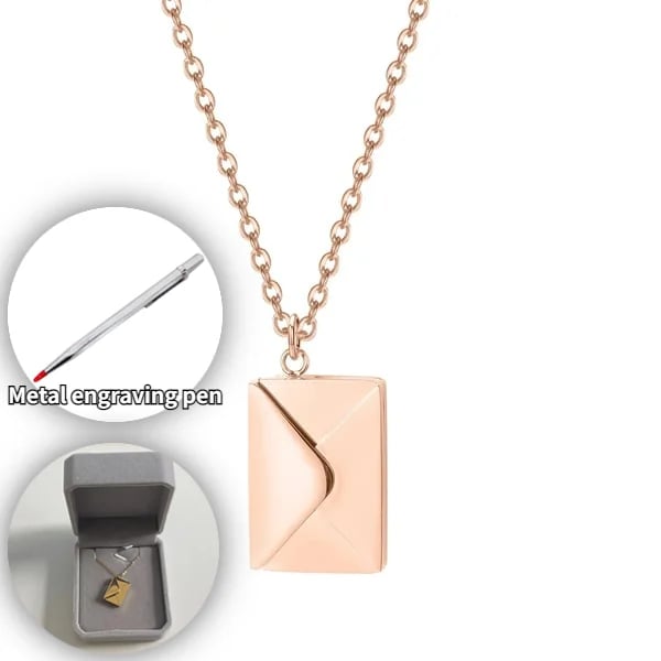 🔥Mother's Day 48% OFF🔥 Gift - Love Letter Necklace