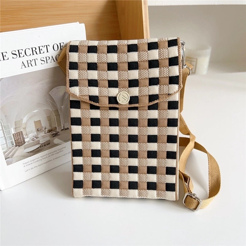 Women's Mini Spring&summer Knit Vacation Shoulder Bag