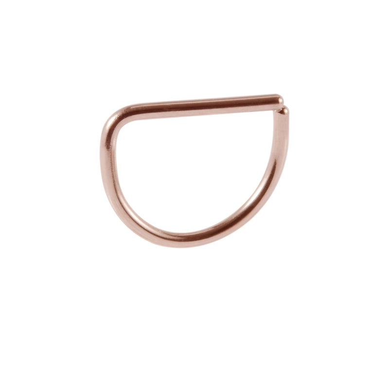 1 Piece Nose Rings & Studs Casual Vacation Geometric 304 Stainless Steel Polishing 18K Gold Plated Lip Rings Ear Cartilage Rings & Studs Nose Rings & Studs