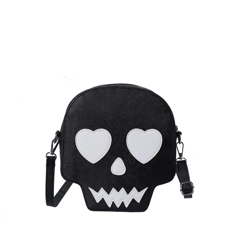 Women's Small Pu Leather Cartoon Cute Square Zipper Crossbody Bag